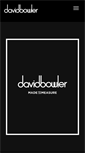 Mobile Screenshot of davidbowler.com